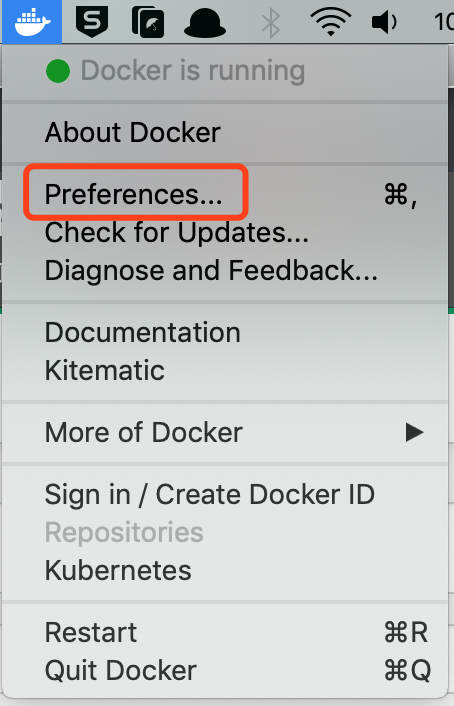 docker for mac private registry